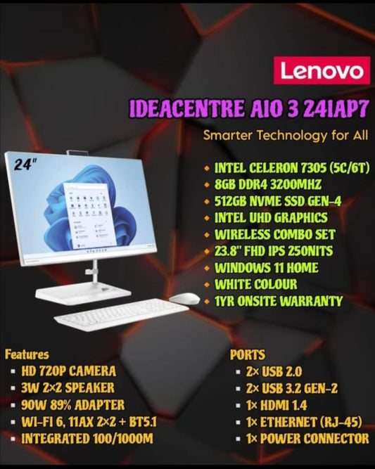 Lenovo IDEACENTRE AIO 3 24IAP7