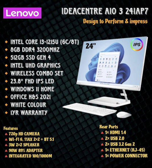 Lenovo Ideacentre Aio 24IAP7