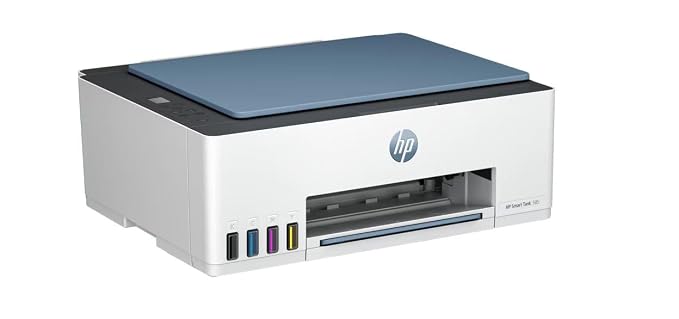 HP Smart Tank 585 All-in-one WiFi Colour Printer (Upto 6000 Black and 6000 Colour Pages Included in The Box). - Print, Scan & Copy for Office/Home