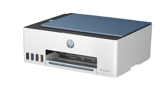 HP Smart Tank 585 All-in-one WiFi Colour Printer (Upto 6000 Black and 6000 Colour Pages Included in The Box). - Print, Scan & Copy for Office/Home