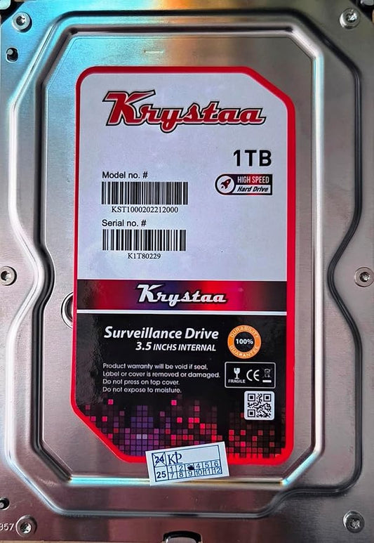 KRYSTAA 1TB hdd