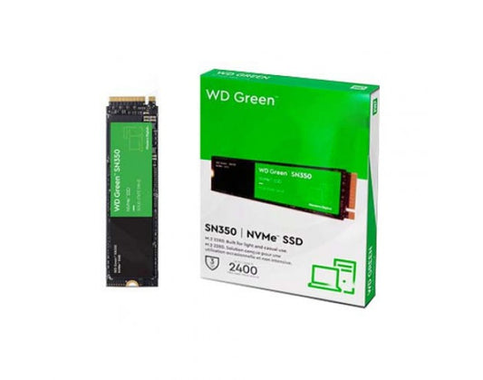 Western Digital Green Sn350 Pcie Gen 3 Nvme Ssd, 250Gb